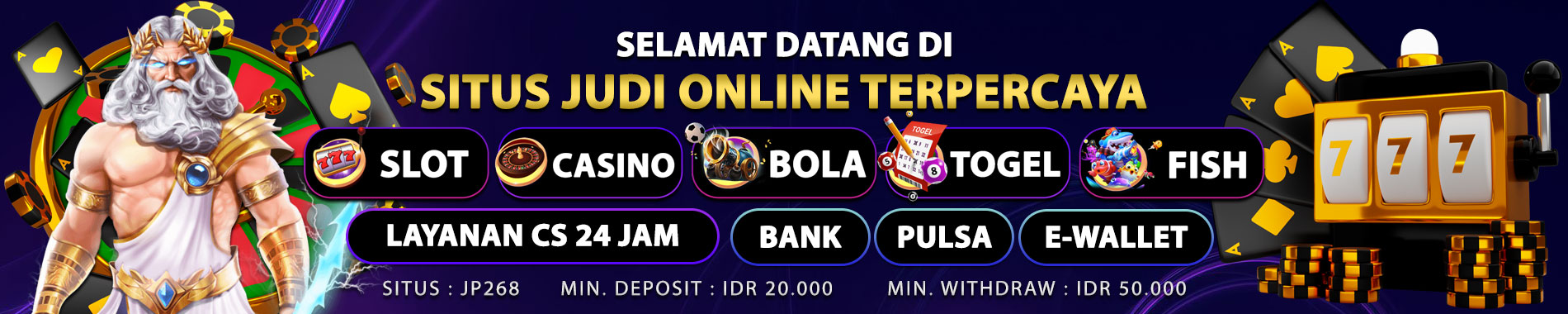 situs judi slot online JP268